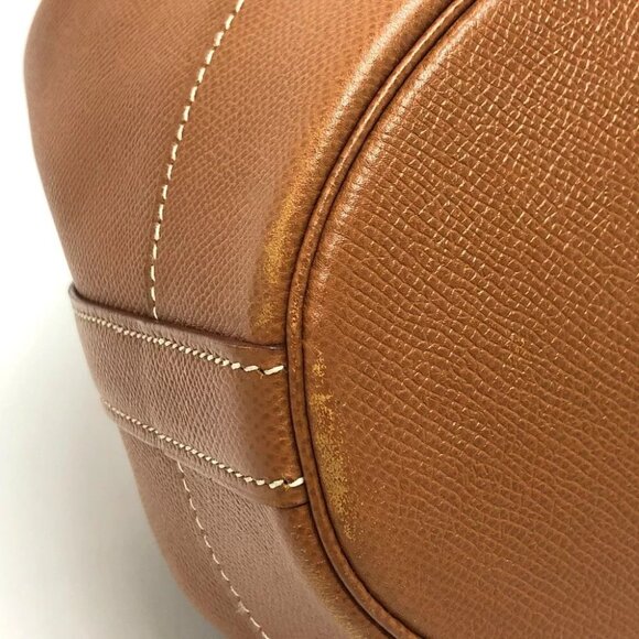 HERMES Market GM purse Shoulder Bag Epsom Brown/GoldHardware - Picture 8 of 15
